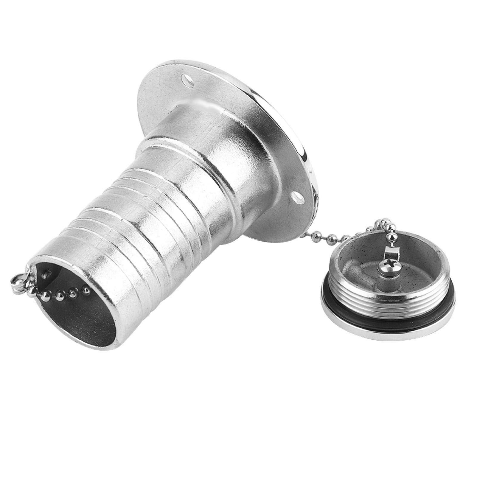 Bouchon De Remplissage Pont De Bateau Qiilu – Acier Inoxydable 316, Diamètre 1,5 Ou 2 Pouces, Avec Clé, Résiste à L'eau Salée