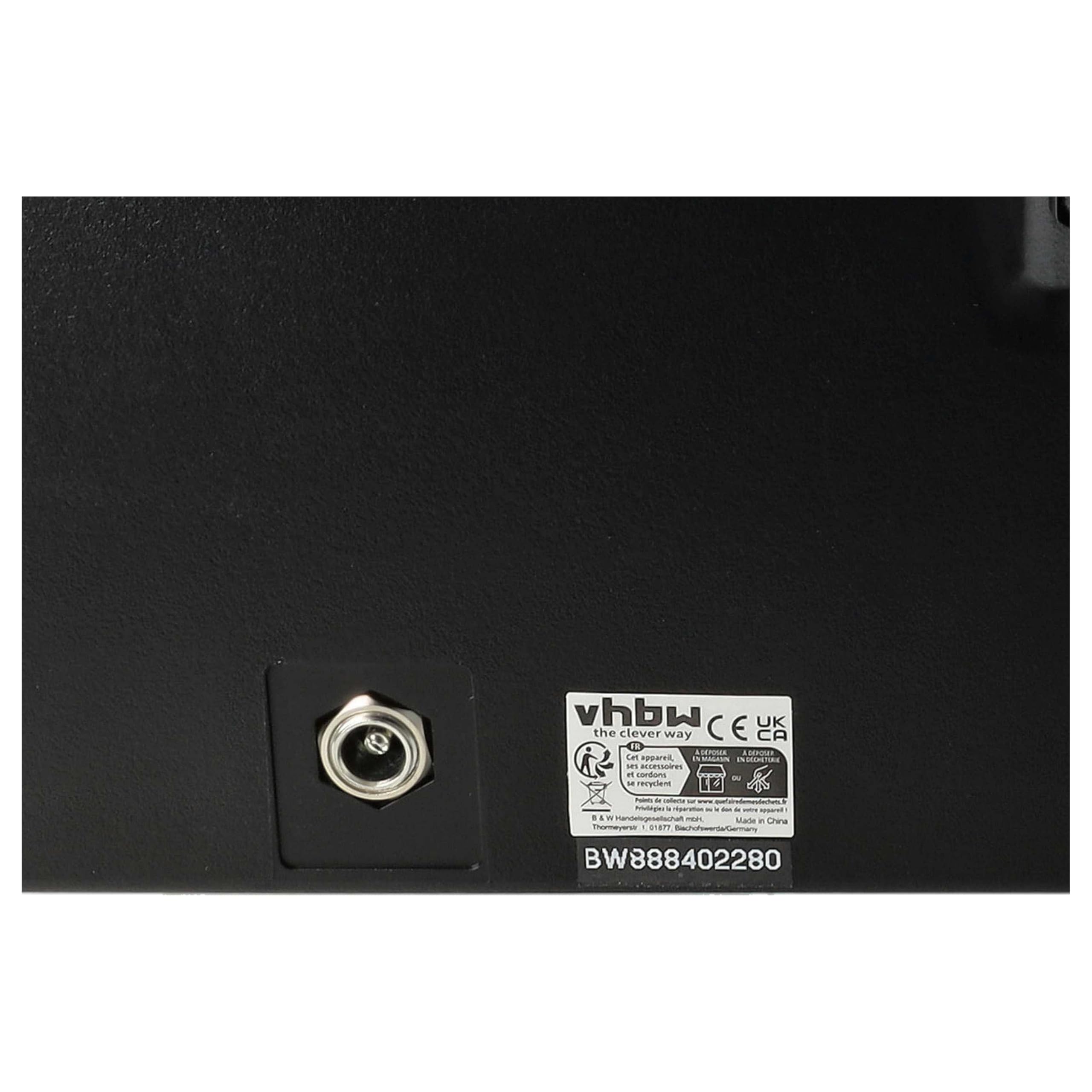 vhbw Cargador 6 Compartimentos Compatible con Motorola DP2000, DP-2400, DP2600, DP2400 baterías de Radio - Estación de Carga + Fuente de alimentación