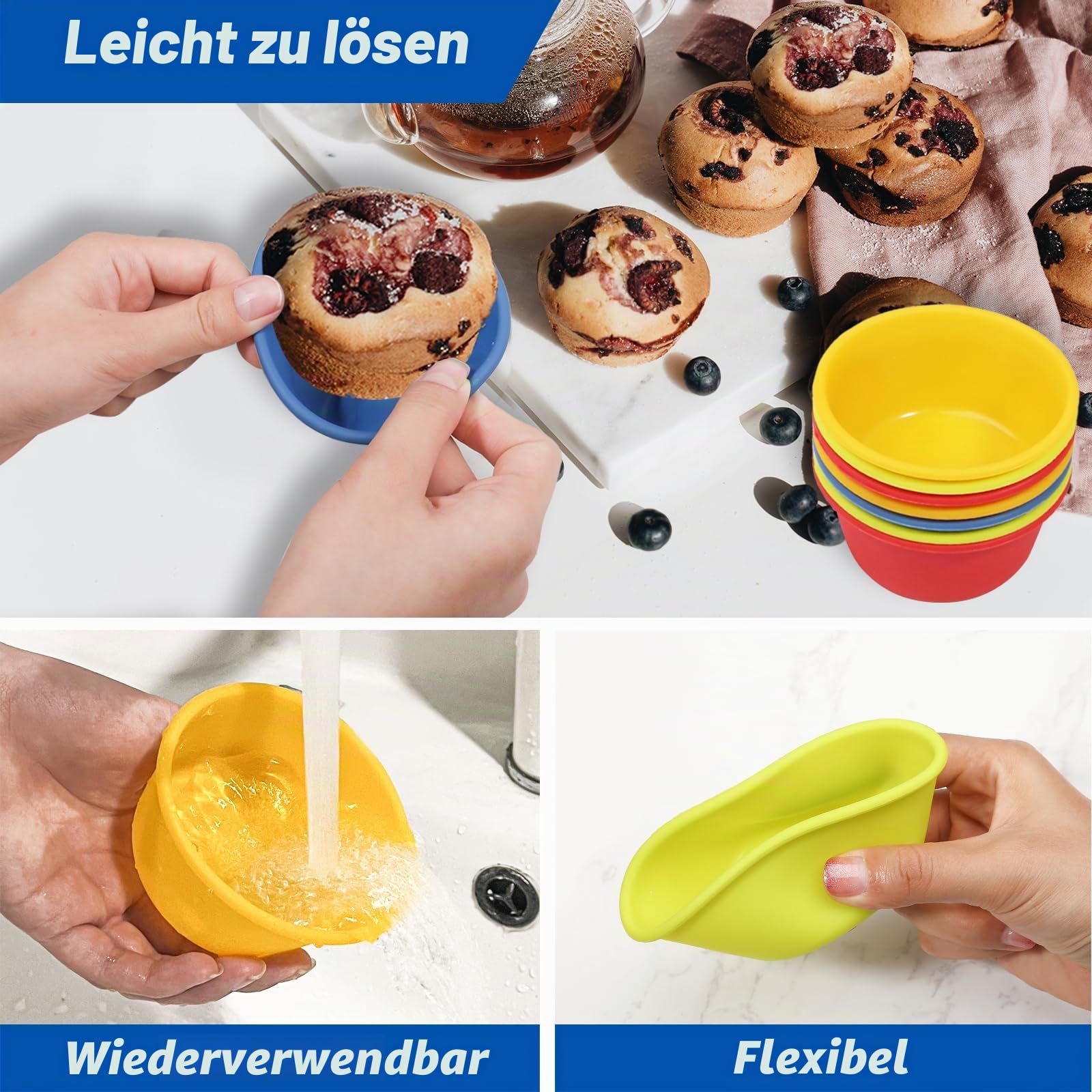 wassergläser blau Cool Blue Wasserglas 0,2l self-care