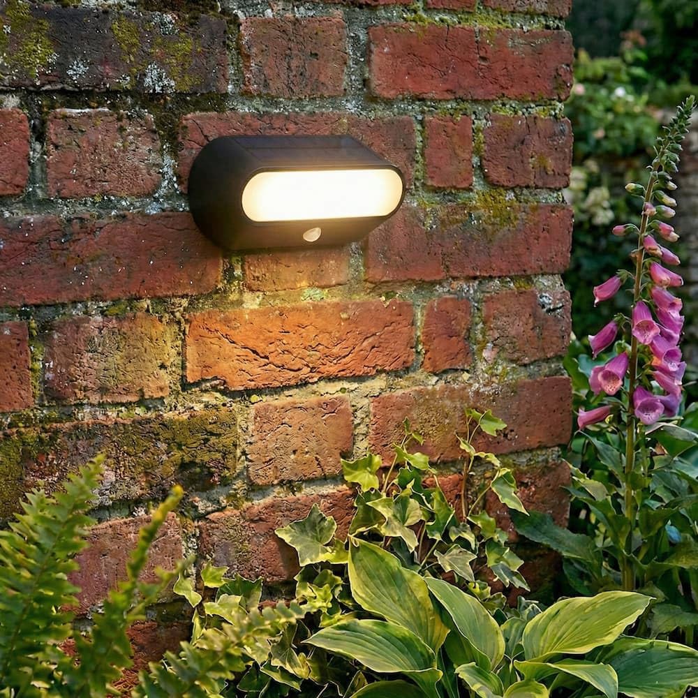 Solar Centre Warm White Solarcentre® Acelin Outdoor Solar Pir Motion Security Light