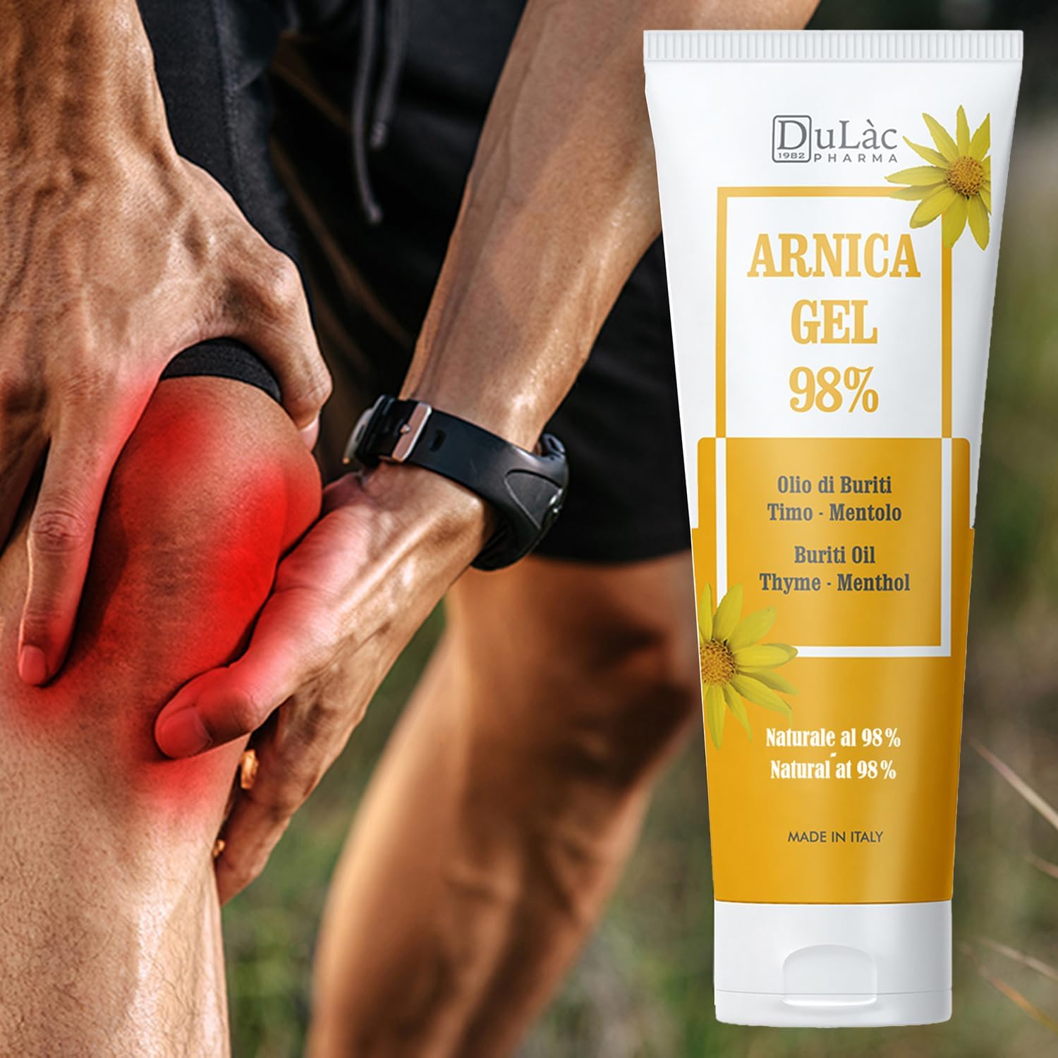 Dulac Arnica Body Massage Gel – Water-Based Cosmetic Massage Gel with Arnica Montana, Fast-Absorbing Lightweight Texture, Non-Greasy Feel, Dermatologically Tested, 3.38 Fl Oz - Image 8