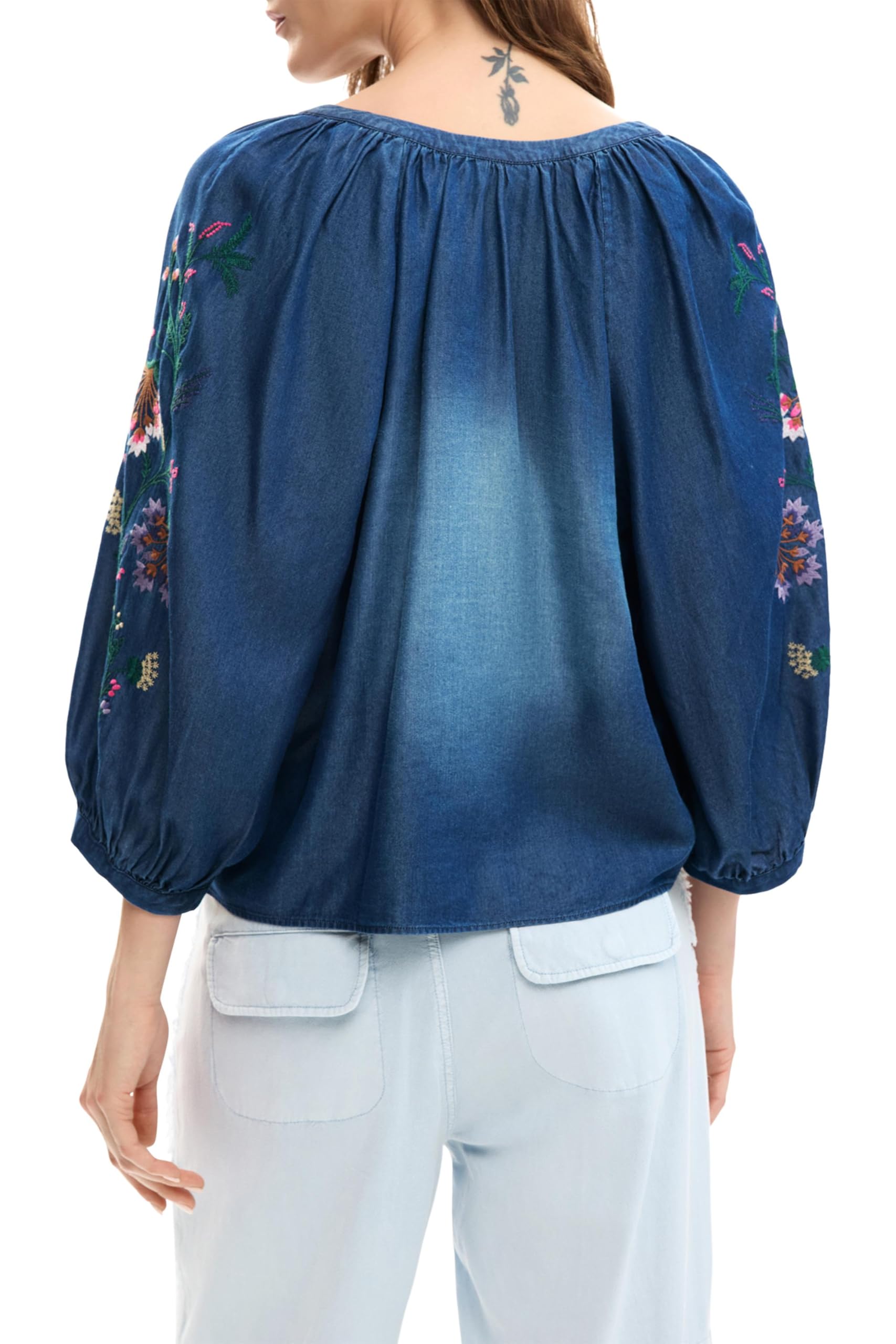 Desigual Damen Chambre Bluse