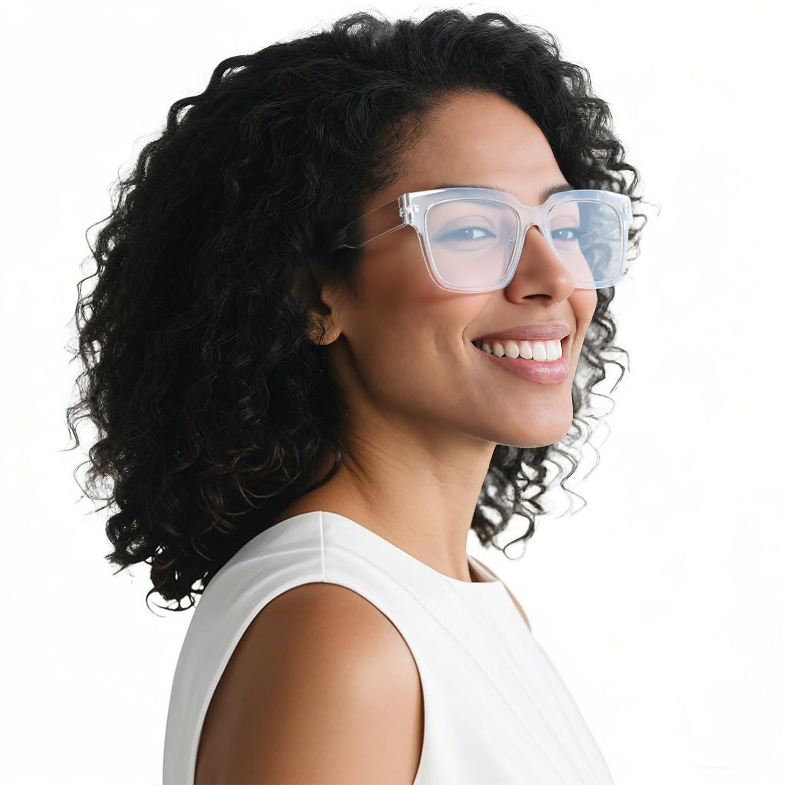 Photo 1 of OCCI CHIARI 1.75 Womens Reading Glasses Oversized Readers Square Glasses(Clean 1.0 1.25 1.5 1.75 2.0 2.25 2.5 2.75 3.0 3.5 4.0 5.0 6.0)
