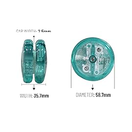 Yomega The Original Brain - Professional Yoyo for Kids and Beginners, Responsive Auto Return Yo Yo Best for String Tricks + Extra 2 Strings & 3 Month Warranty (Teal)