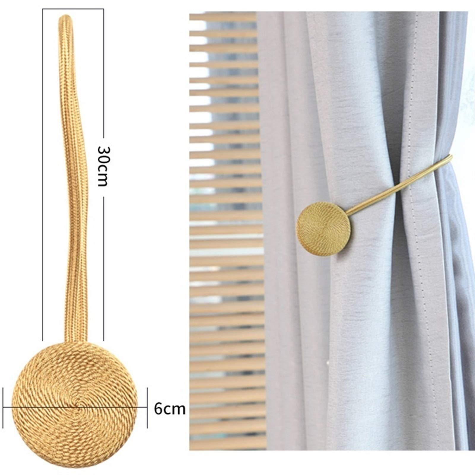 Moderne Eenvoudige Tie back Magneten Gordijnen Gesp Gordijn Clips Magnetische Gordijn Houder Riem Decoratieve Accessoires Thuis Venster, groen Moderne Eenvoudige Tie back Magneten Gordijnen Gesp Gordijn Clips Magnetische Gordijn Houder Riem Decoratieve Accessoires Thuis Venster, groen