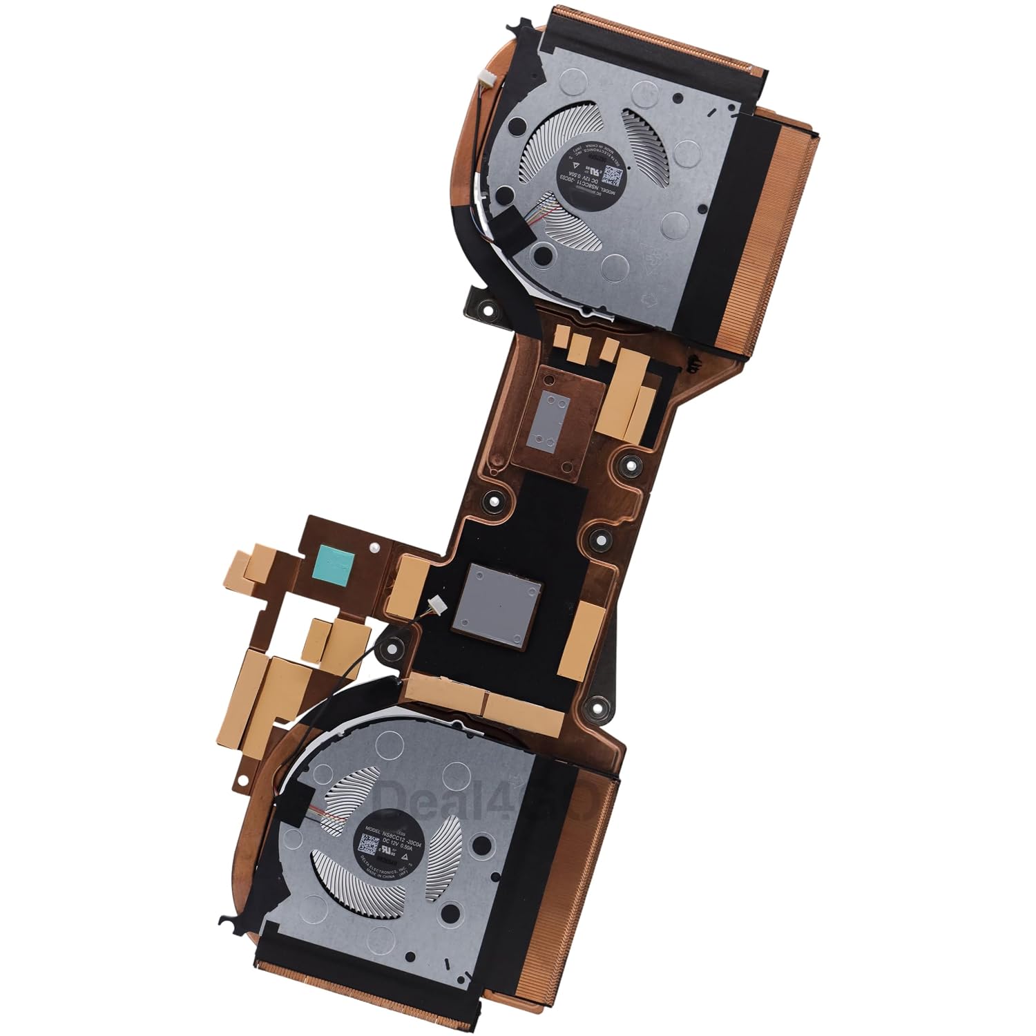 Deal4GO CPU GPU Cooling Fan Heatsink Thermal 5H40S20077 Replacement for Lenovo Legion 7-15IMH05 15IMHg05 C7-15IMH05 Y9000K 2020