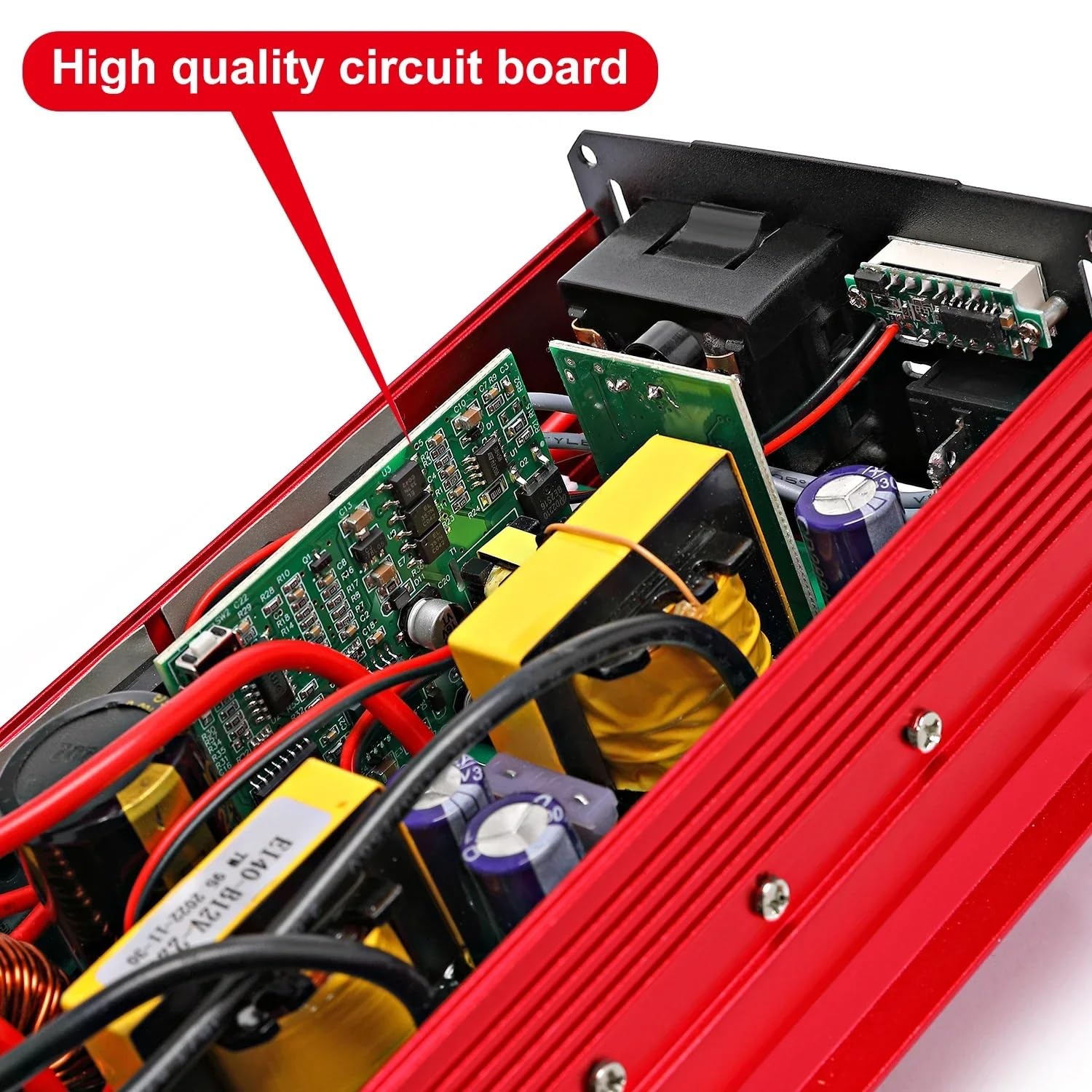Power Inverter,Inverter Auto 3000W Onda Pura, 12V/24V DC a 220V/110V AC(2000W,24V)