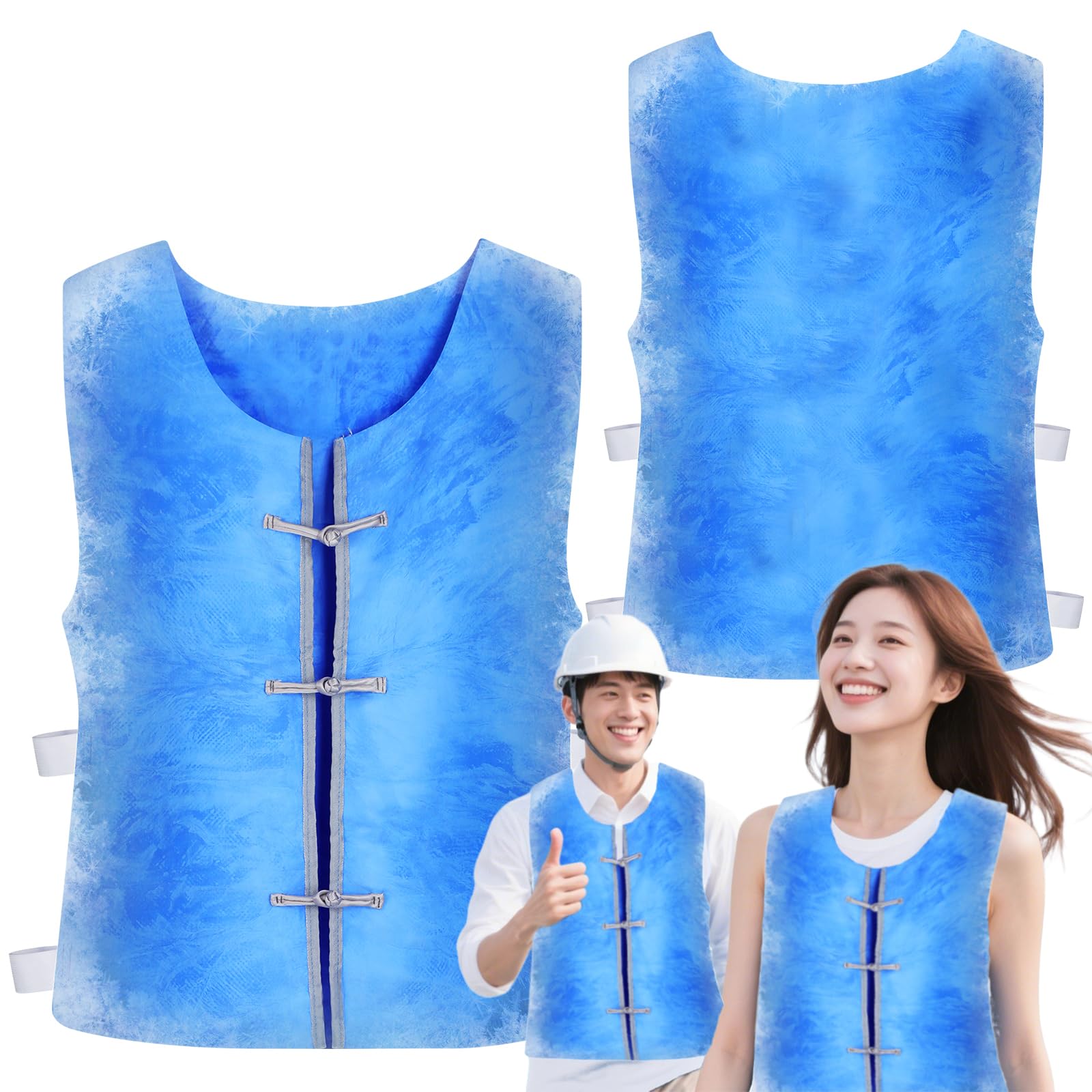 新品　未使用品　冷却ベスト 水冷 吸水 保冷服 物理冷却 熱中症 猛暑対策 大進 ひんやり 水冷ベスト HYBRID 暑さ対策 水冷服 冷感 熱中症