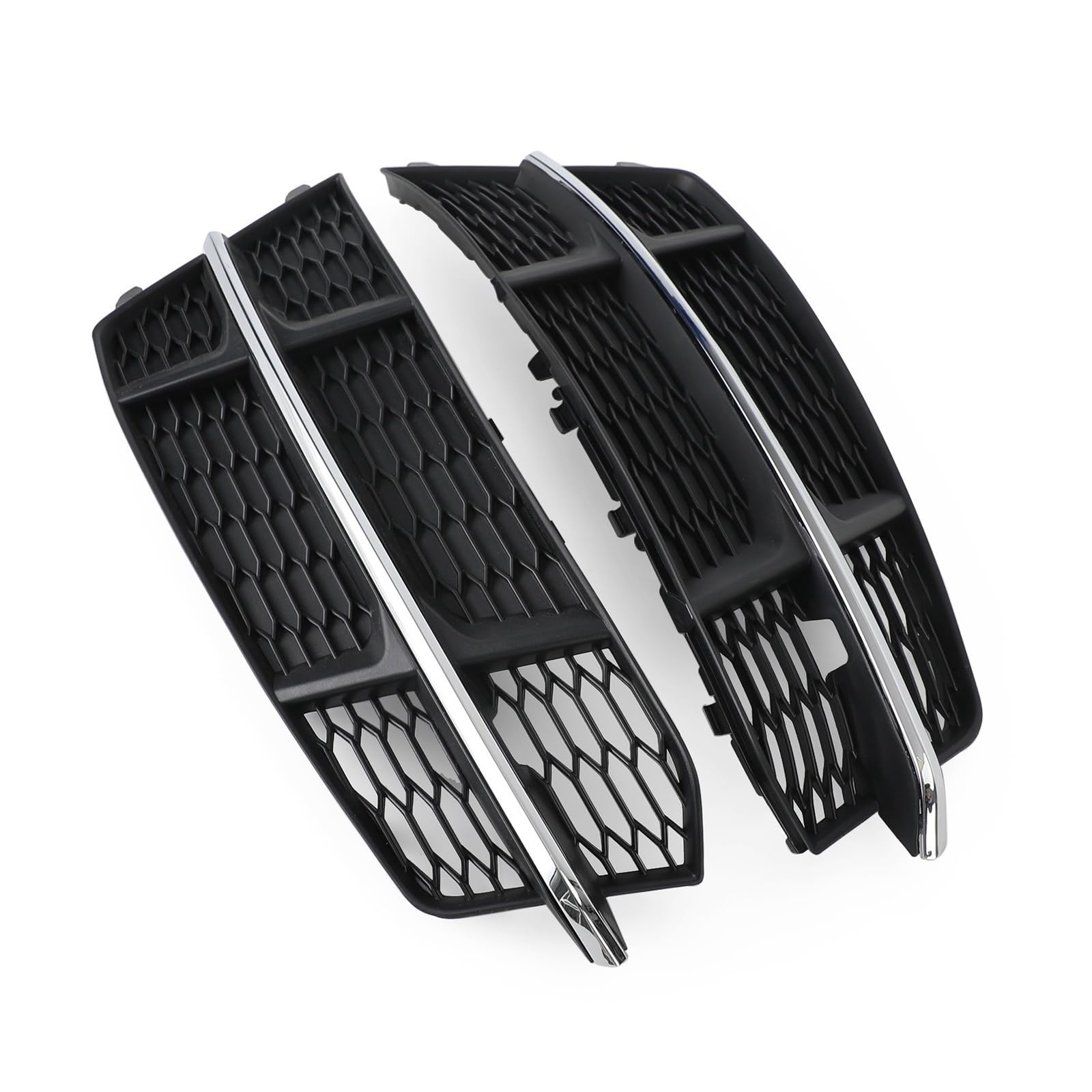 Grille de phare antibrouillard A6 C7 SLine calandre chrome luxe avant - 7