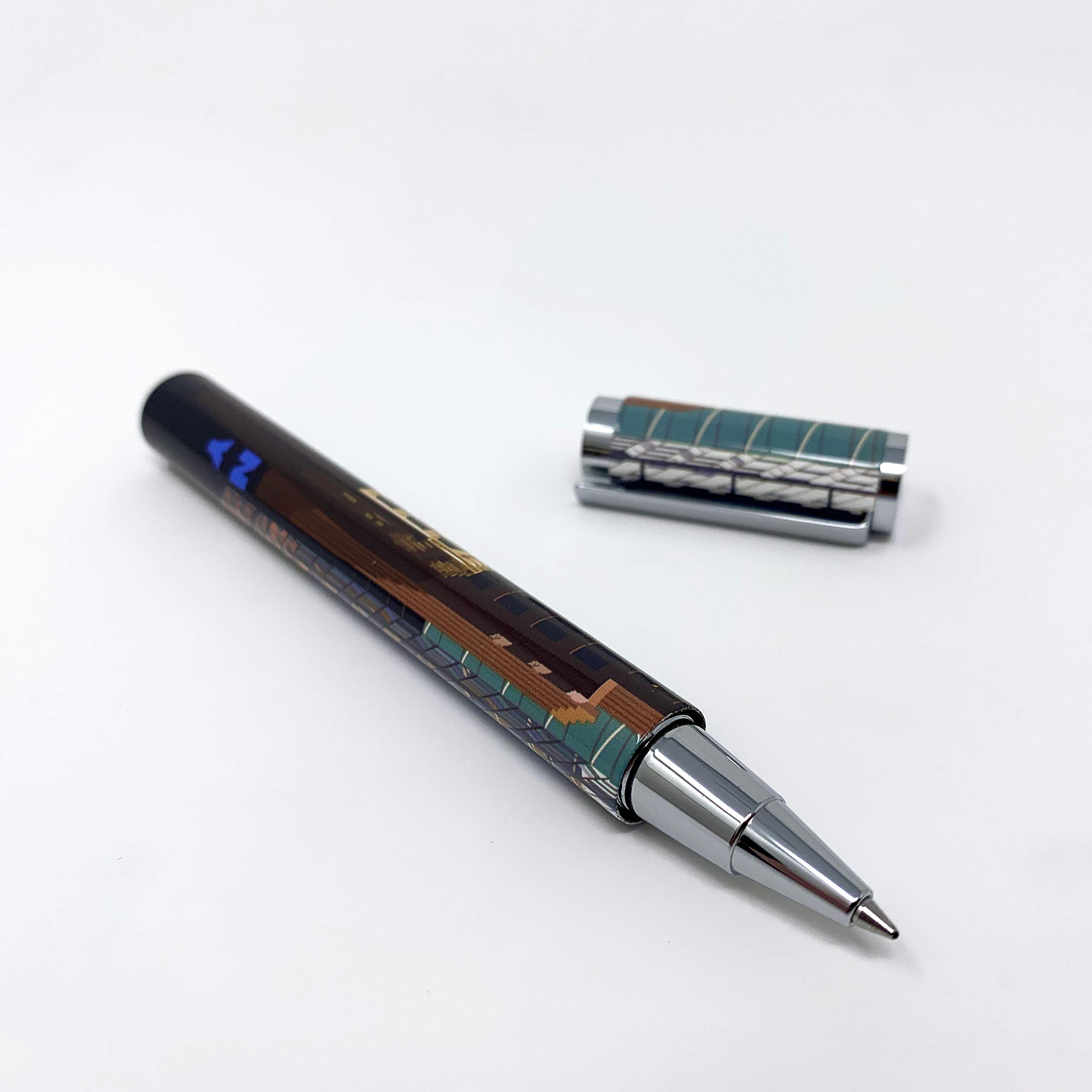 New York Broadway Rollerball Pen by Leslie Gerry