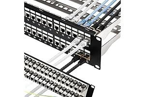 Best 48 Port Keystone Patch Panel: 10G Support, STP Shielded for Structured Network