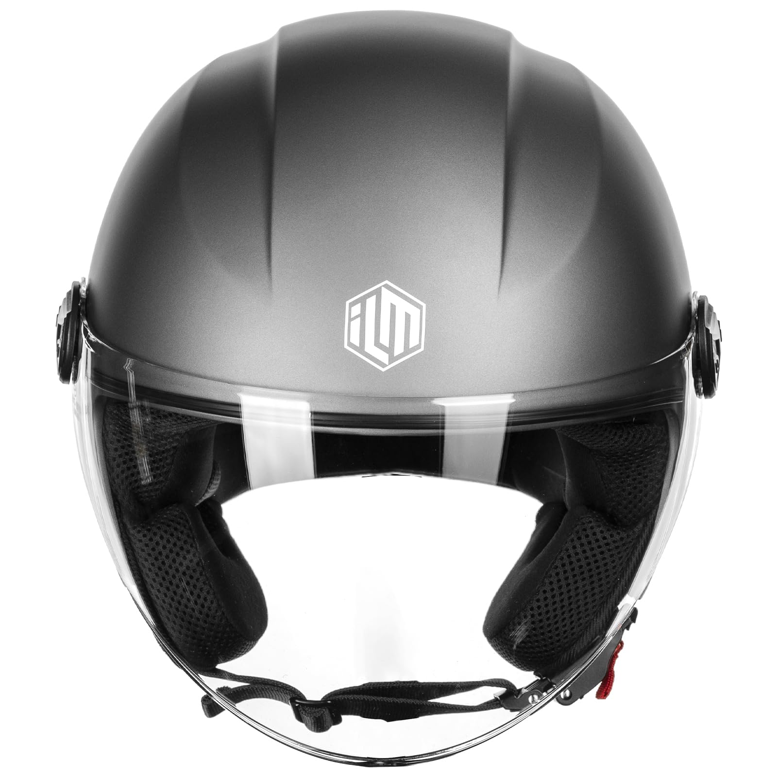 ILM Motorradhelm Retro Herren Damen Jethelm ECE2206 Modell WT506