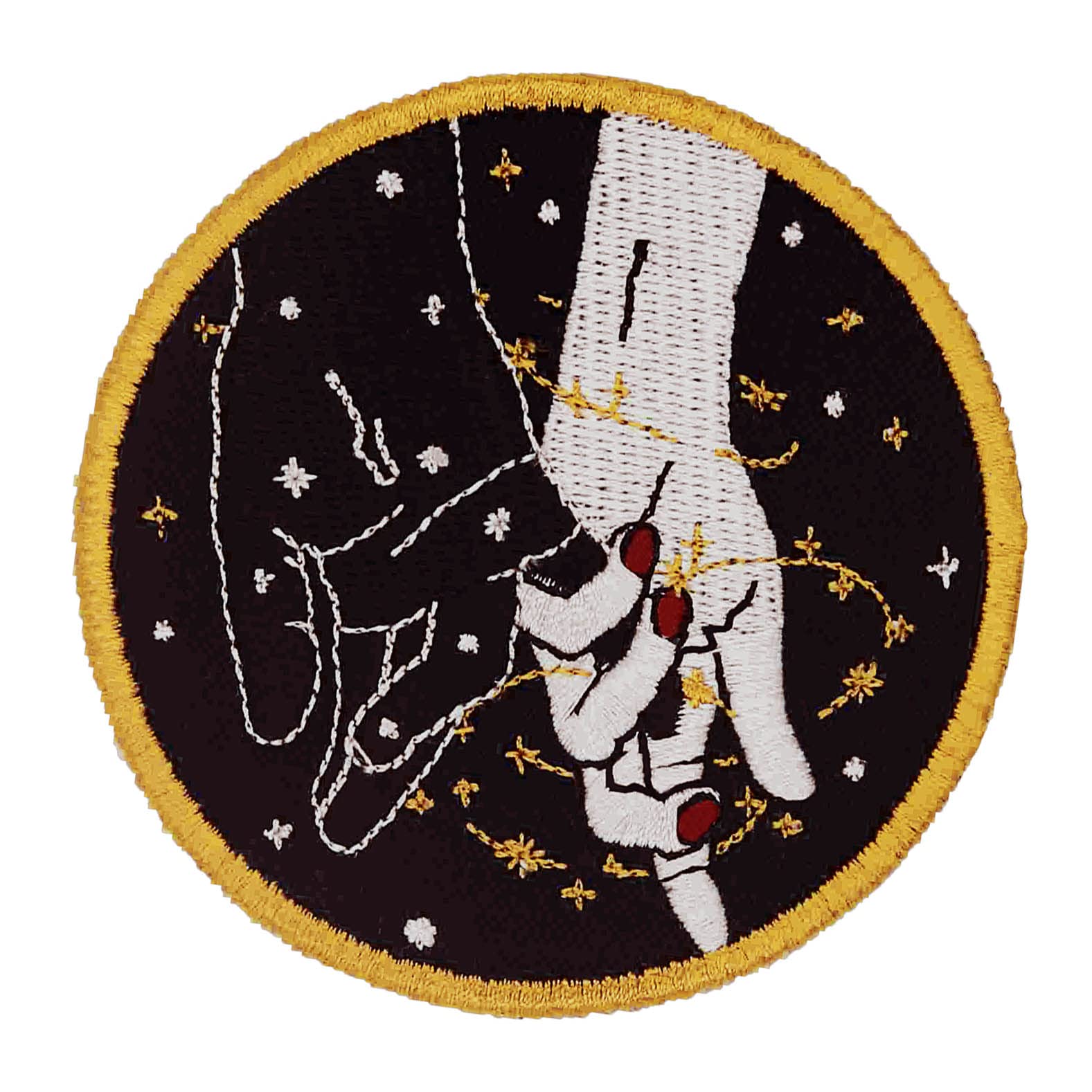 Pinky Promise Together Forever Patch Embroidered Applique Badge Iron On Sew On Emblem