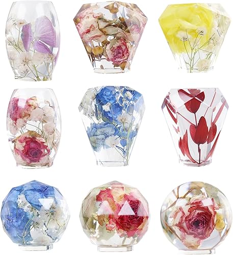 Miniatura 6 de Molde para suculentas, 8 unidades, moldes para suculentas, moldes de resina para suculentas, moldes de resina para joyas, moldes de silicona hechos