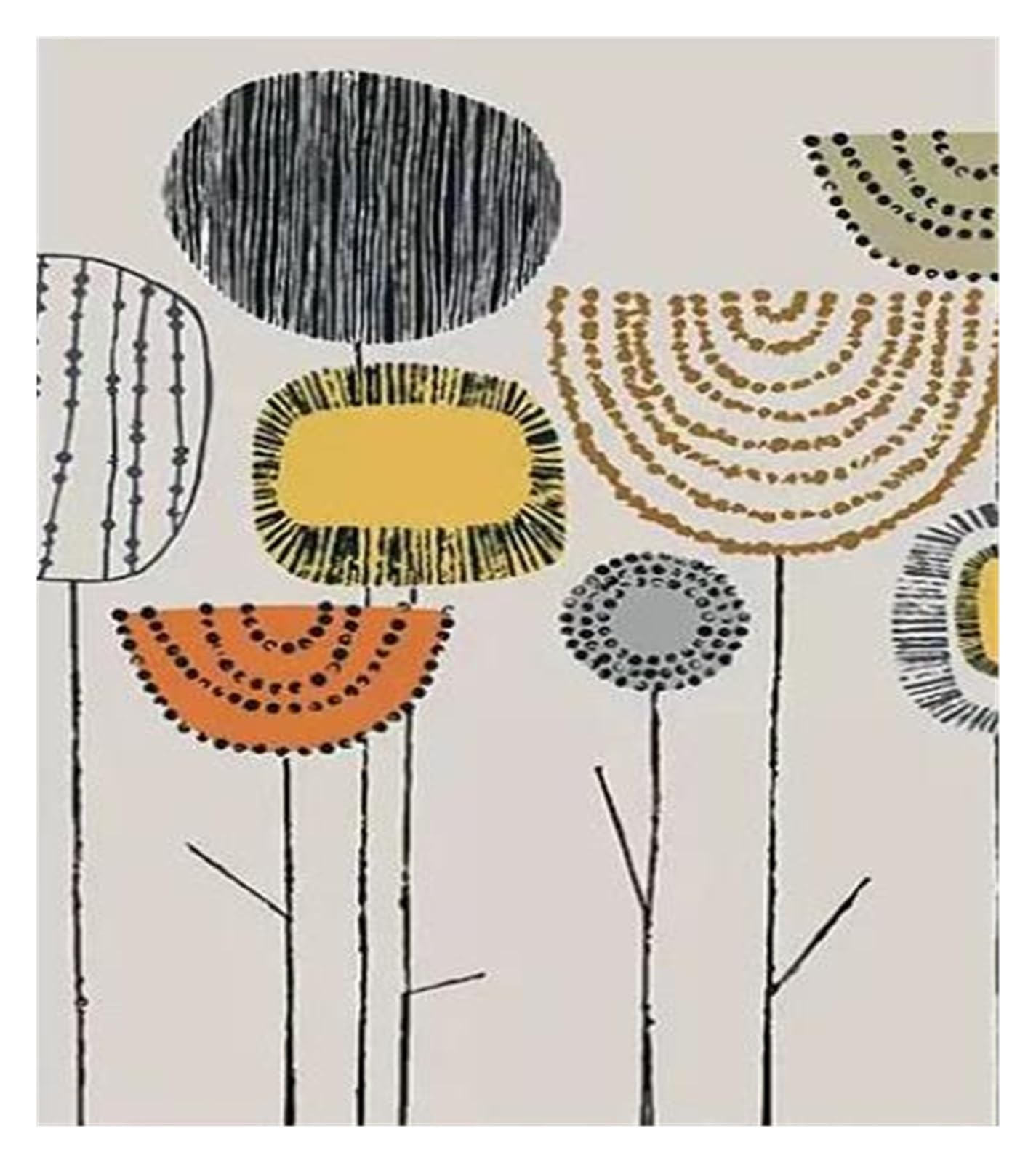 Peinture affiche nordique XENITE pour une décoration maison moderne