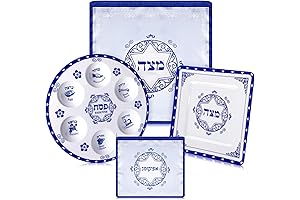 Celebrate Passover with Renaissance Elegance and Effortless Cleanliness: Our 4-Piece Pesach Counter Covers