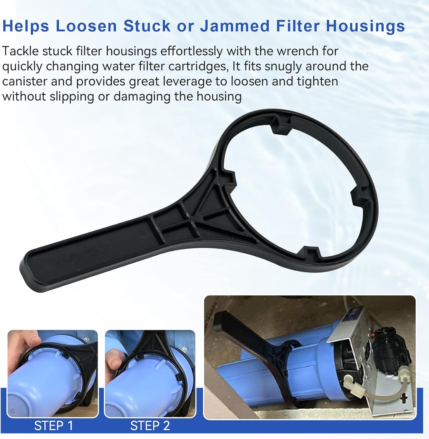 150295 Spanner Wrench for Standard Housings Replacement for Pentair Pentek SW-2, fit for WLCS-1000, WRO-3000 and WRO-3500 Filtration Systems- Easily Removes Filter Housings