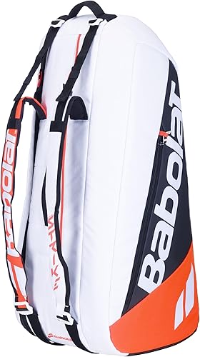 Miniatura 3 de Babolat Pure Strike 4 generación soporte para raquetas x6 bolsa de tenis (blancorojo)
