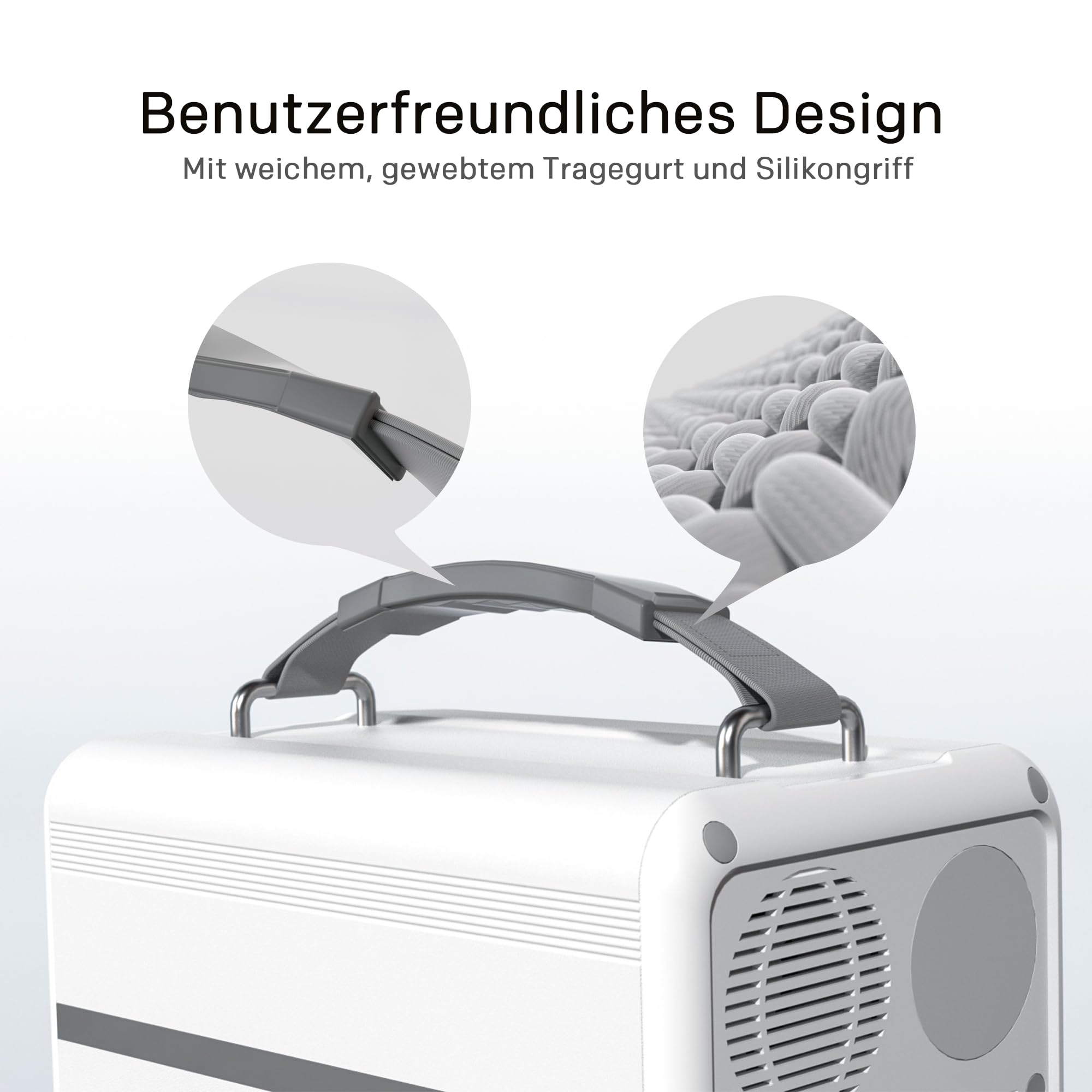 STRONG P300 Tragbare Powerstation, 307,2Wh LiFePO4 Akku, 300W Solar Generator, MPPT-Technologie, BMS-Schutz, QC3.0 & 30W PD, ideal für Camping, Reisen & Notfälle im Freien