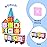 Anbalulu Magnetic Tiles 100PCS with 2 Cars, STEM Educational Building Blocks for Kids Ages 3-9, Magnet Construction Toys Gift for Toddlers
