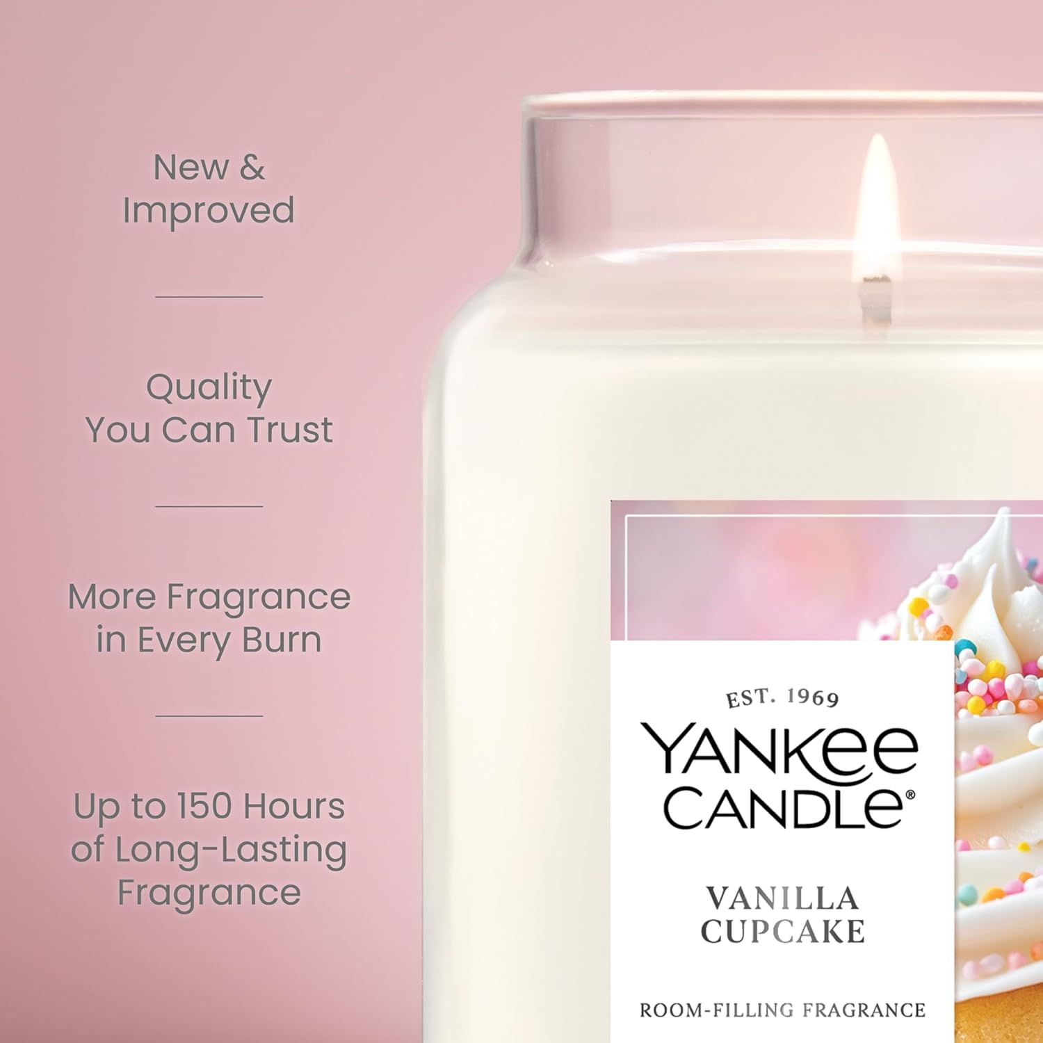 Indulge in Sweet Bliss: 150 Hours of Vanilla Cupcake Fragrance