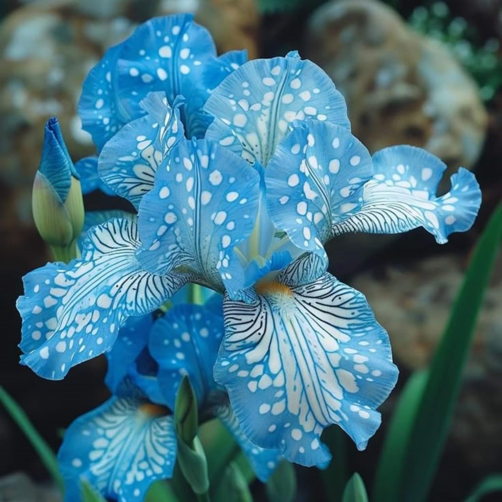Rizoma de iris.Crecen bien y son fuertes, y complementan a la perfección las esculturas de oro y jade.-【KVHSVB】-15 Rizoma-G