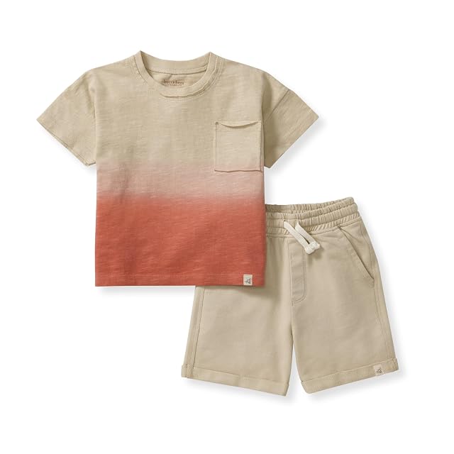 Burts Bees Baby Baby Boys Tee and Short Set