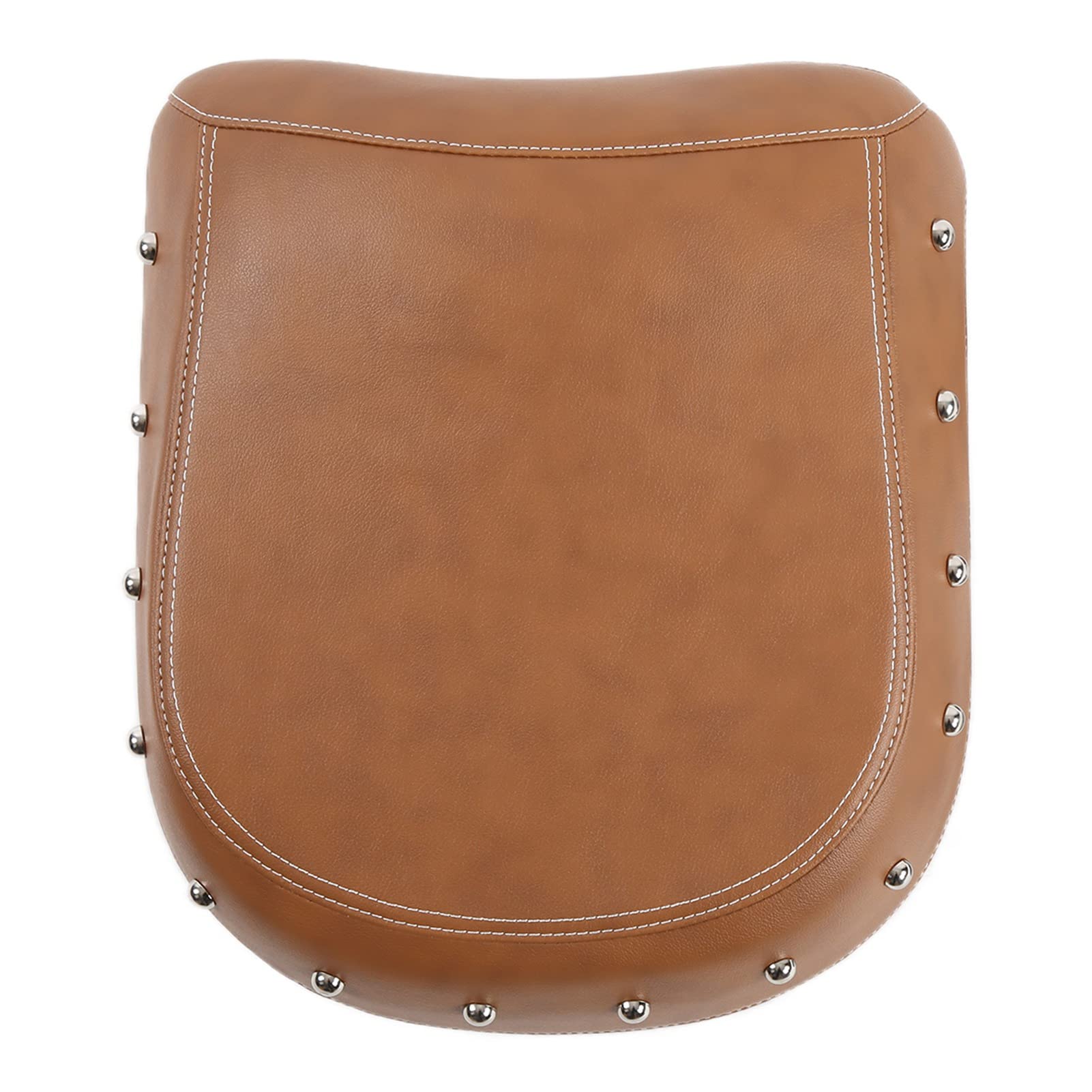 Tylne Siedzenie Motocykla z Jasnymi ćwiekami dla Indian (BROWN)