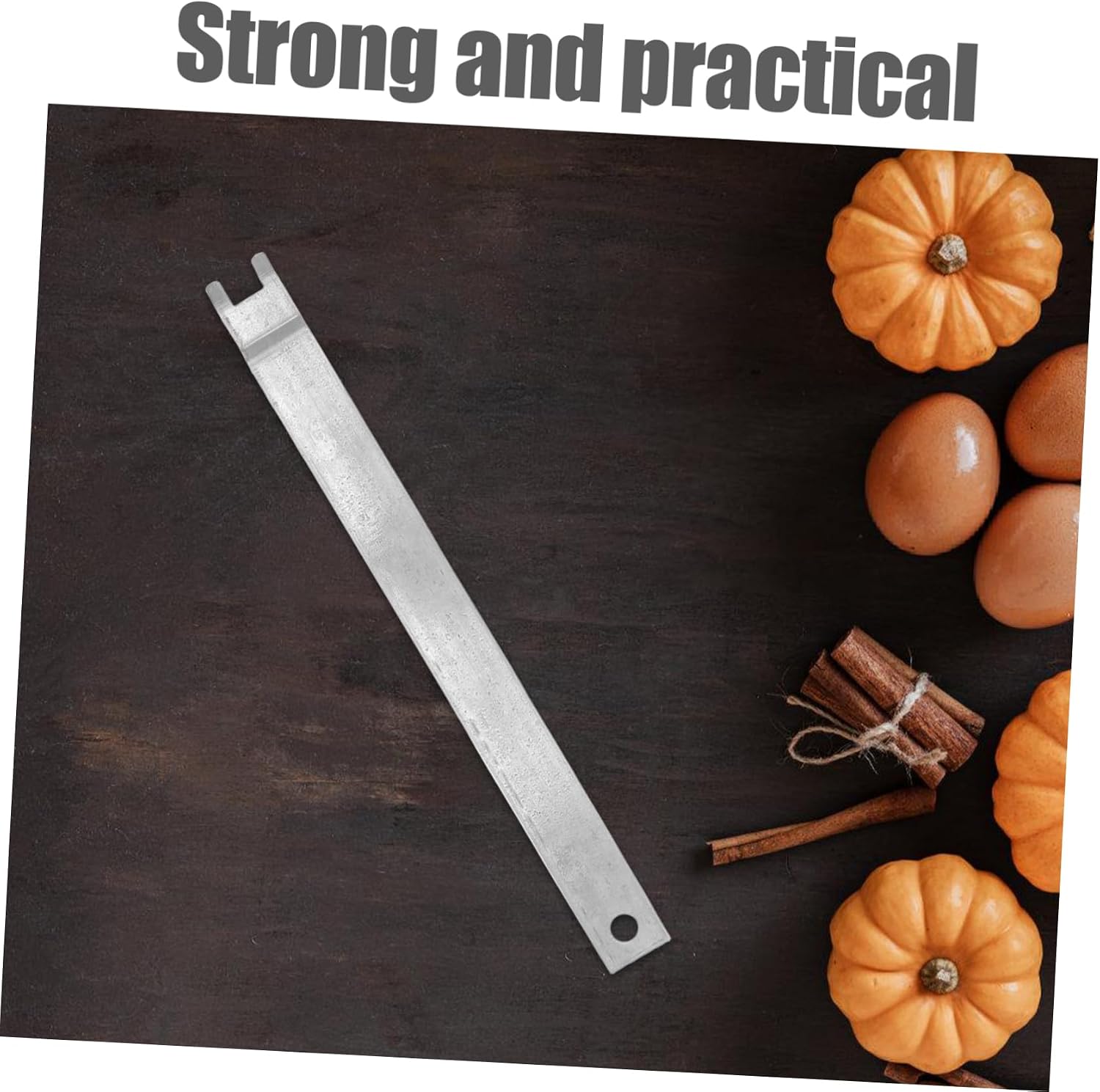 GLEAVI Baking Tray Lifter Tool Ergonomic Push Pull Stick for Safe Tray Handling Metal Grabber for Home Kitchens and Restaurants for Air Fryer and Oven Use