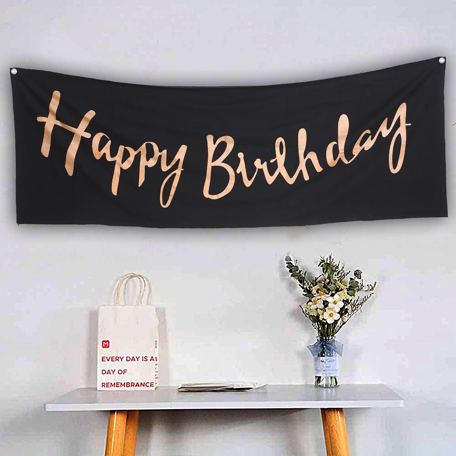Buy THE ART BOX Birthday Party Decoration Backdrop Banner Happy