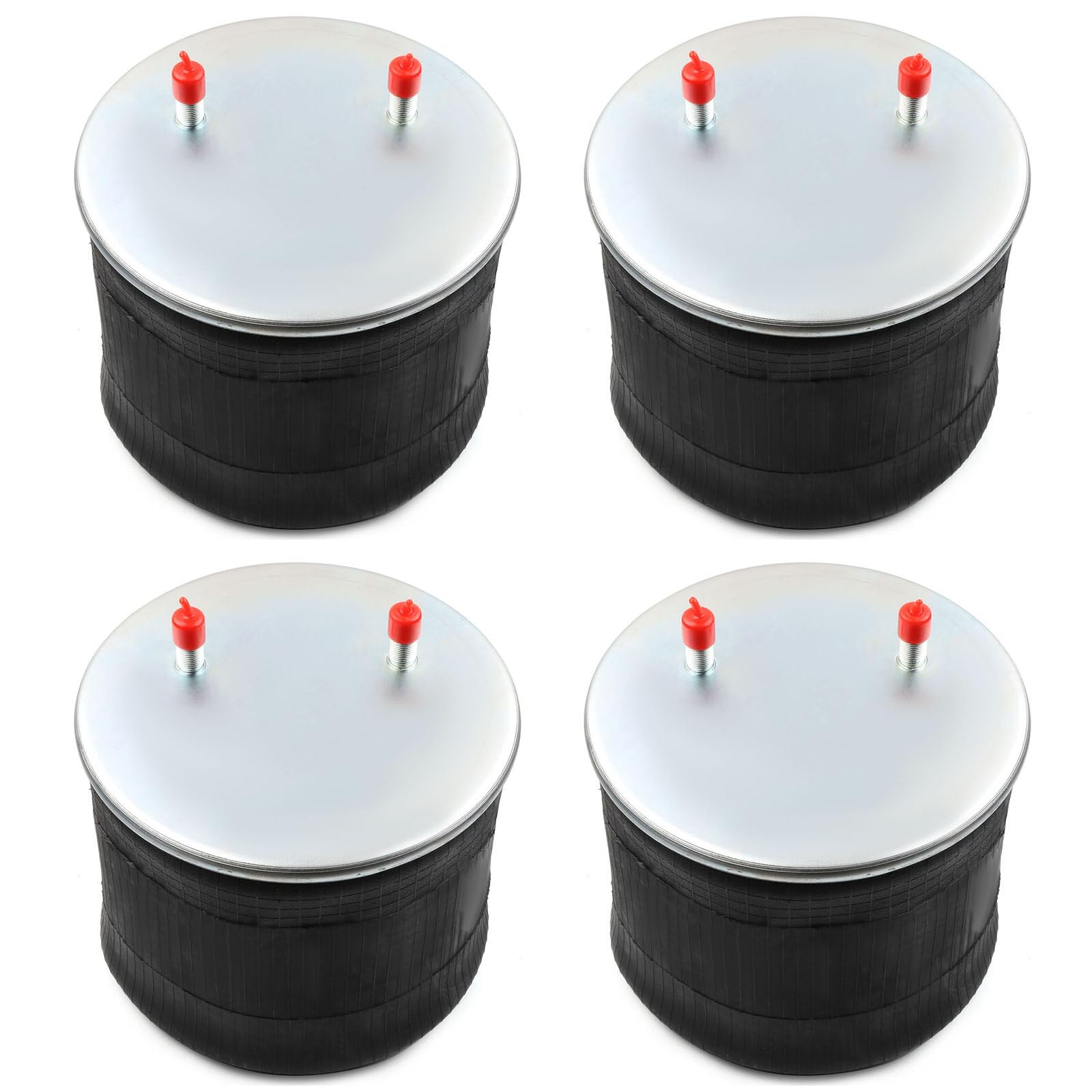 TFGCSG Front and Rear Universal Air Suspension Spring for Hendrickson Trailer S-20901 S-21784 for Firestone W01-358-8091 for Goodyear R14-171 Air Ride Strut Assembly Air Suspension Spring 4PCS