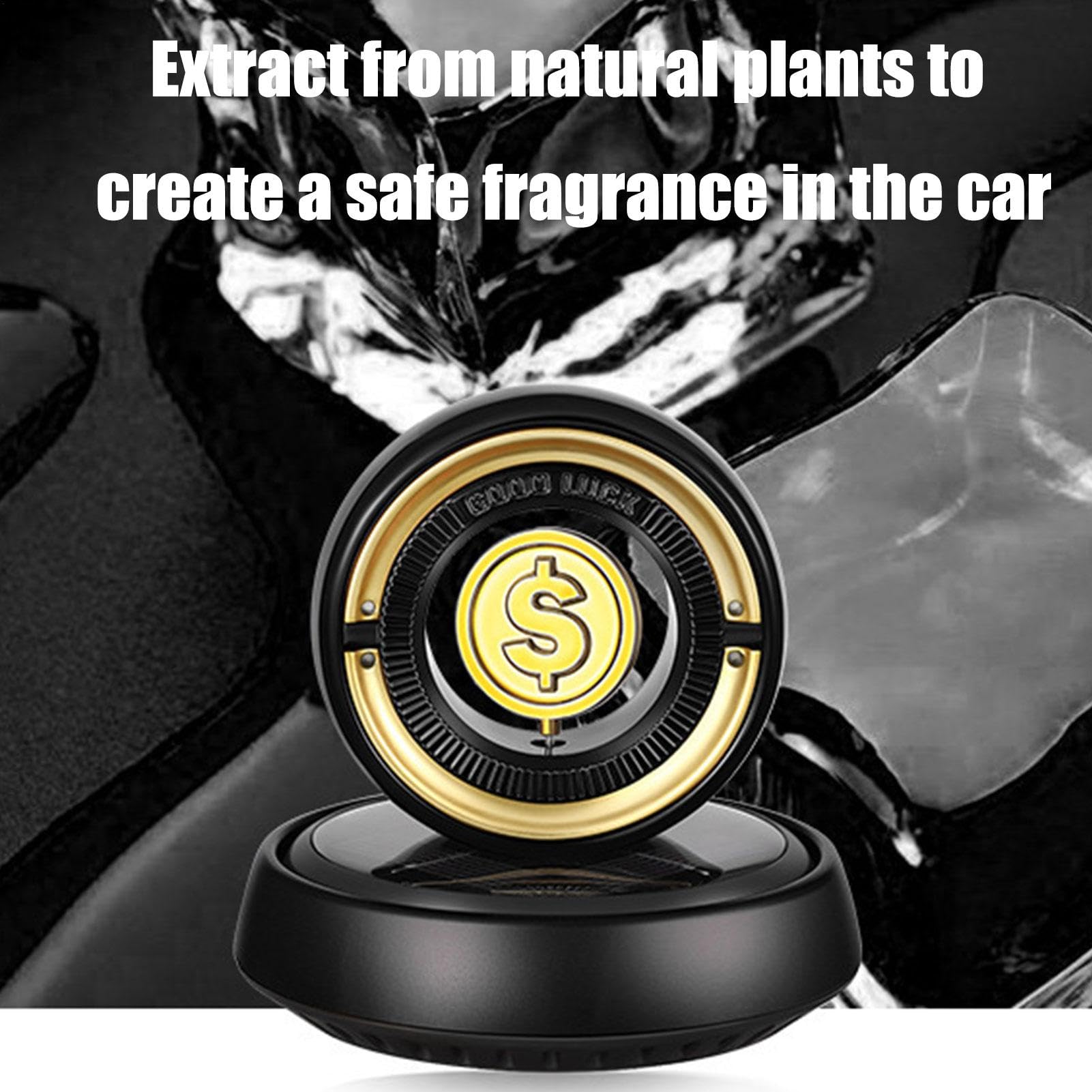 Deodorante solare per auto, deodorante solare rotante per auto, diffusore