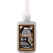 Vibra-TITE 444 Brown High Pressure Hydraulic Anaerobic Thread Sealant, 50 ml Bottle
