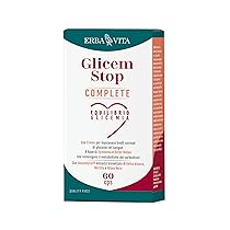 ERBA VITA Glicem Stop Complete integratore alimentare a base di Glucomyral estratto brevettato di Gelso bianco, Mirtillo e Ribes nero per un supporto ideale al tuo benessere