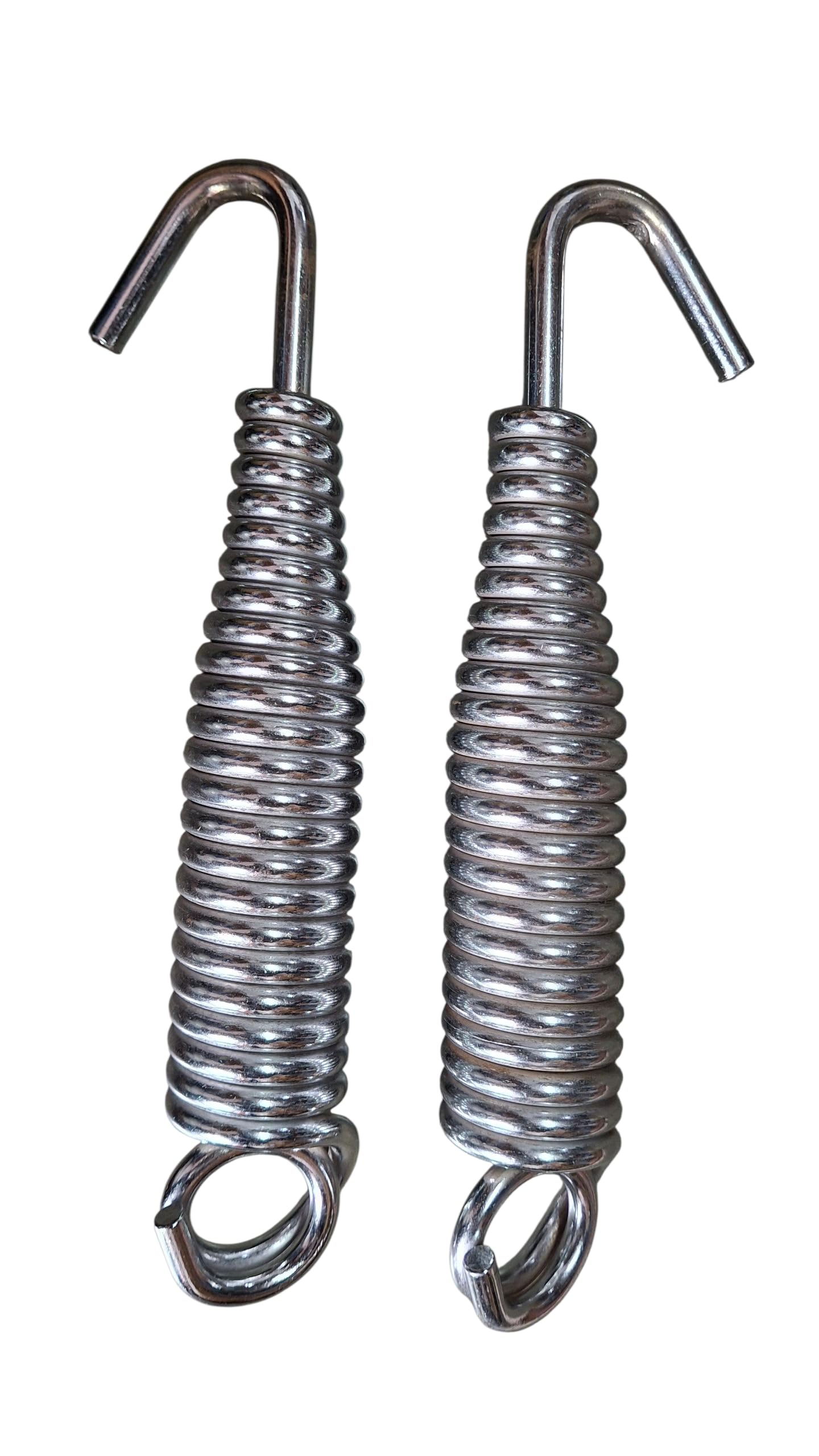 Kkriya Marketing Strong and Sturdy Heavy Duty HI-Grade Quality Spring for Swing, Patio CROME Finish M.S Metal 12MM with Weight Capacity of 500KG,(2 pcs)-image-15