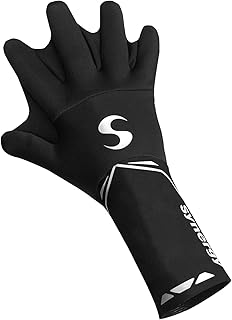 Synergy Neoprene Thermal Swim Gloves (Large, Swim - Blue)