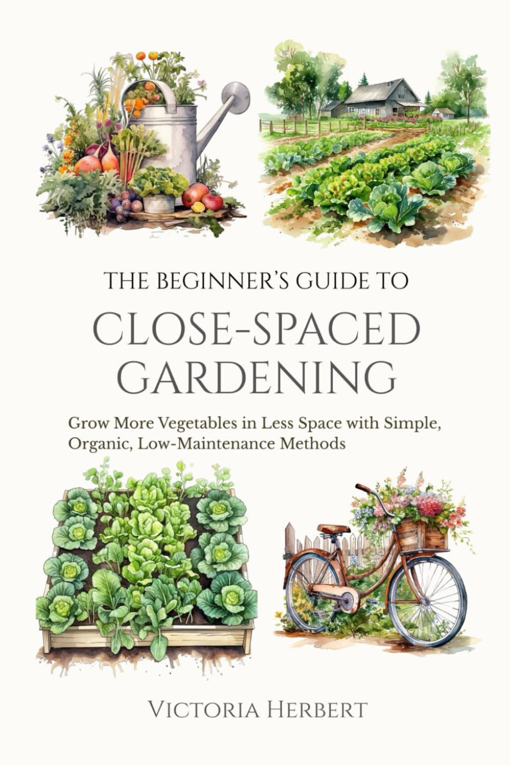 The Beginner’s Guide to Close-Spaced Gardening: Grow More Vegetables in Less Space with Simple, Organic, Low-Maintenance Methods (The Abundant Garden Series)