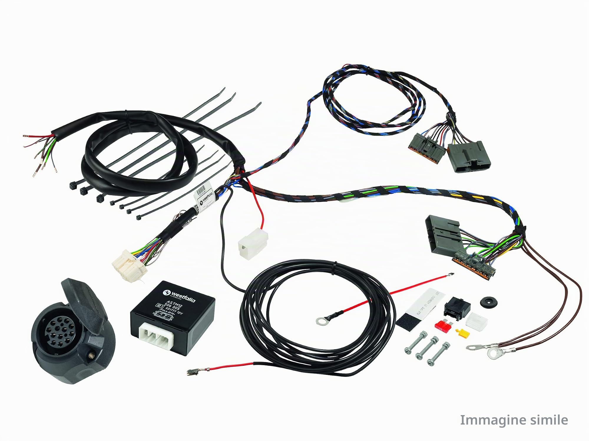 WESTFALIA Automotive 314596300113 Kit di Cablaggio a 13 Pin e specifico per Veicolo