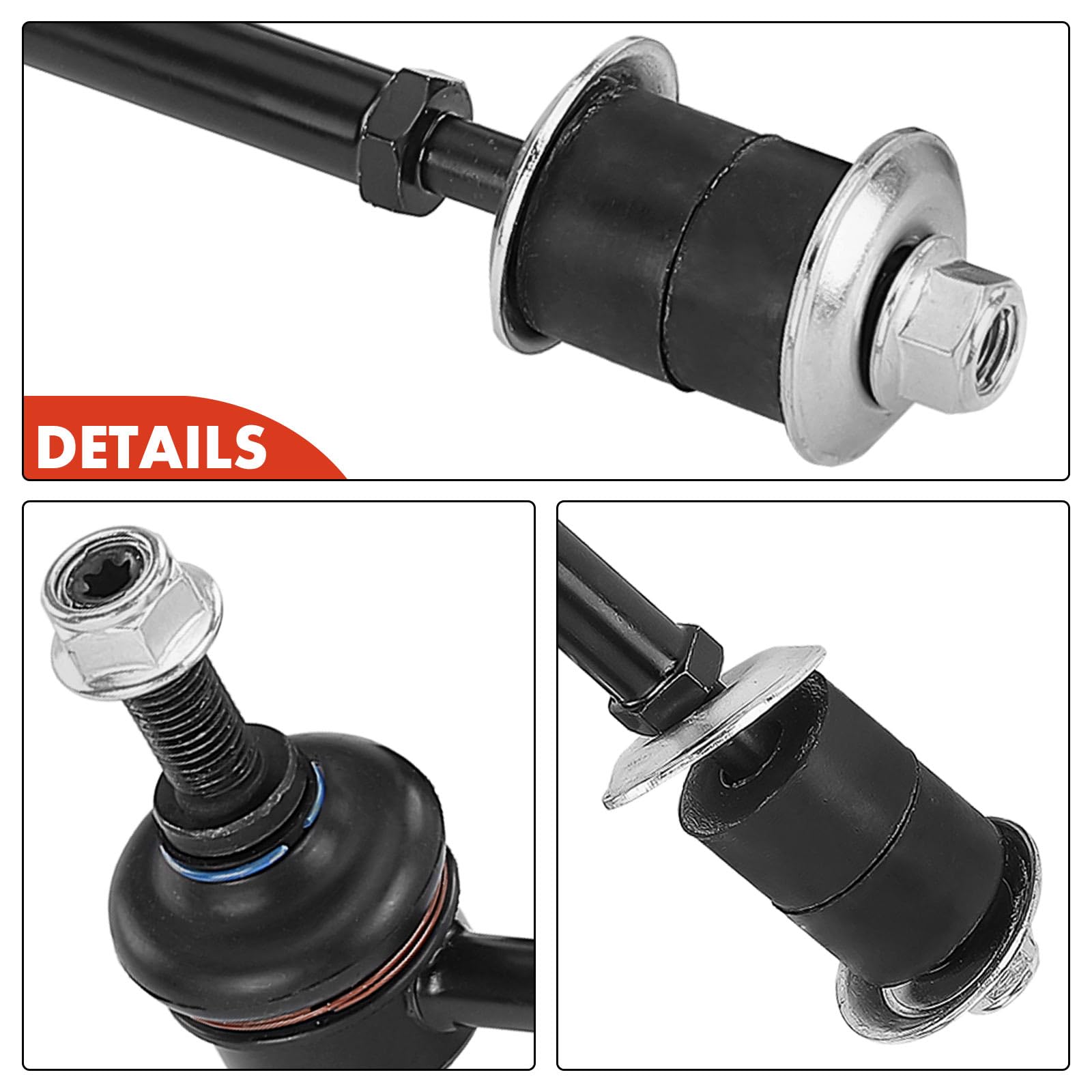 Frankberg 2x Koppelstange Hinten Links Rechts Kompatibel mit Focus III 1.0L-2.3L 2012-2020 K.u.g.a I 2.0L-2.5L 2008-2012 K.u.g.a II DM2 1.5L-2.0L 2013-2024 Replace# CV6Z5C486B