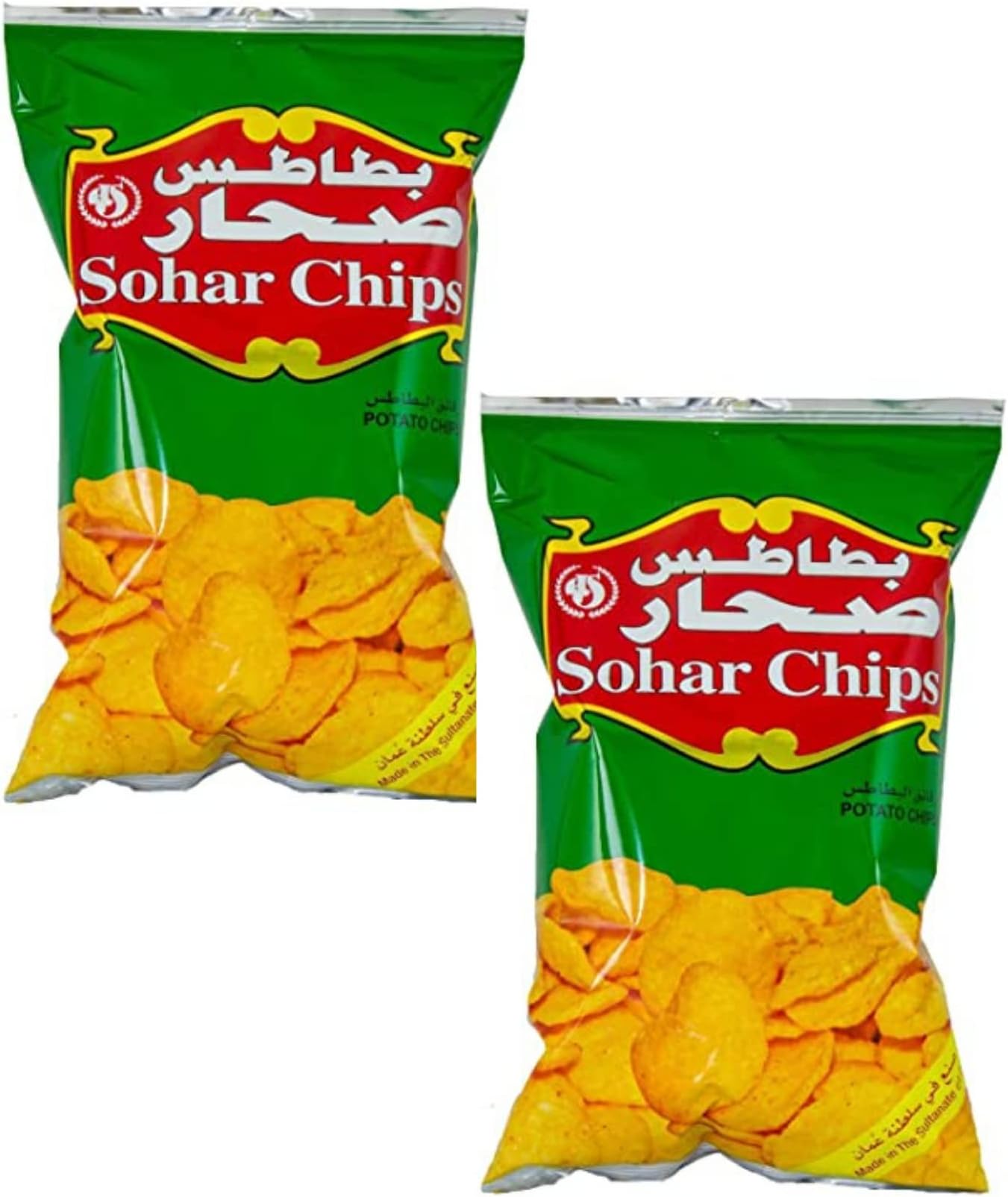 Sohar Chips Chilli and Chicken Flavour 100g (Pack of 2)