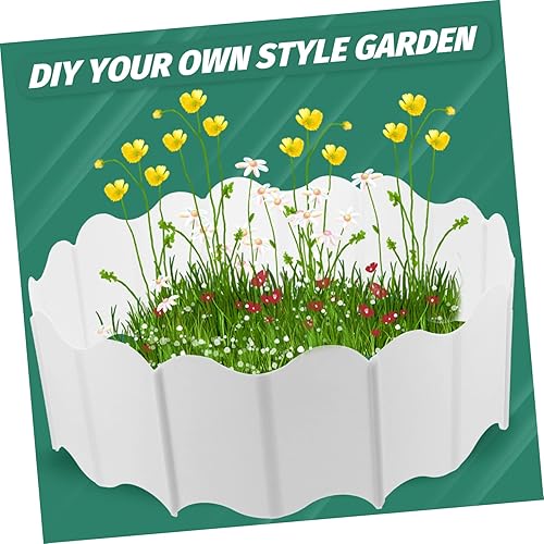 Miniatura 8 de GANAZONO Borde de bordeadora de jardín Cerca de enclavamiento de la planta del césped Decoración al aire libre Fácil