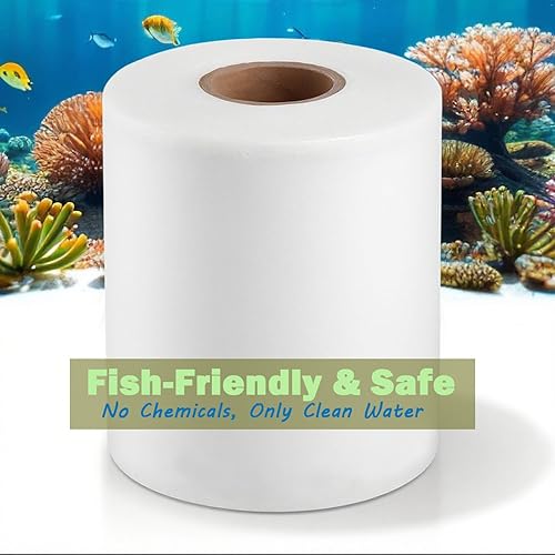 Replacement Fleece Roll Fit for Red Reef 500, 4.45 in High Compatible Filtration System,Superior Filtration Capabilities for Coral Tanks