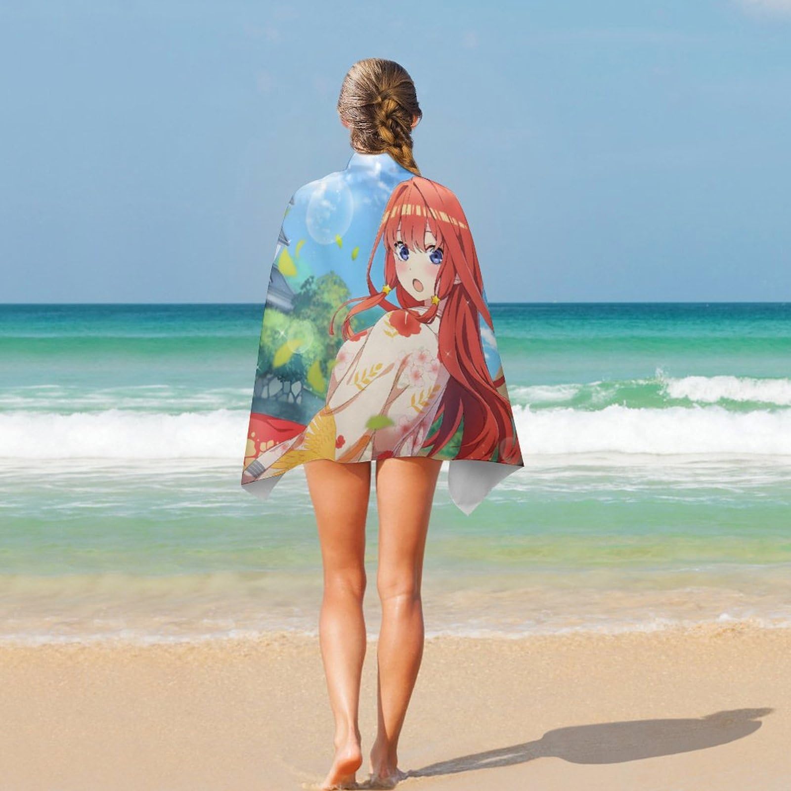 ラス1 五等分の花嫁 ハワイ旅行くじ 中野五月 ビーチタオル 30連購入 TVスペシャルアニメ『五等分の花嫁＊』ハワイ旅行くじ | RAFFLE