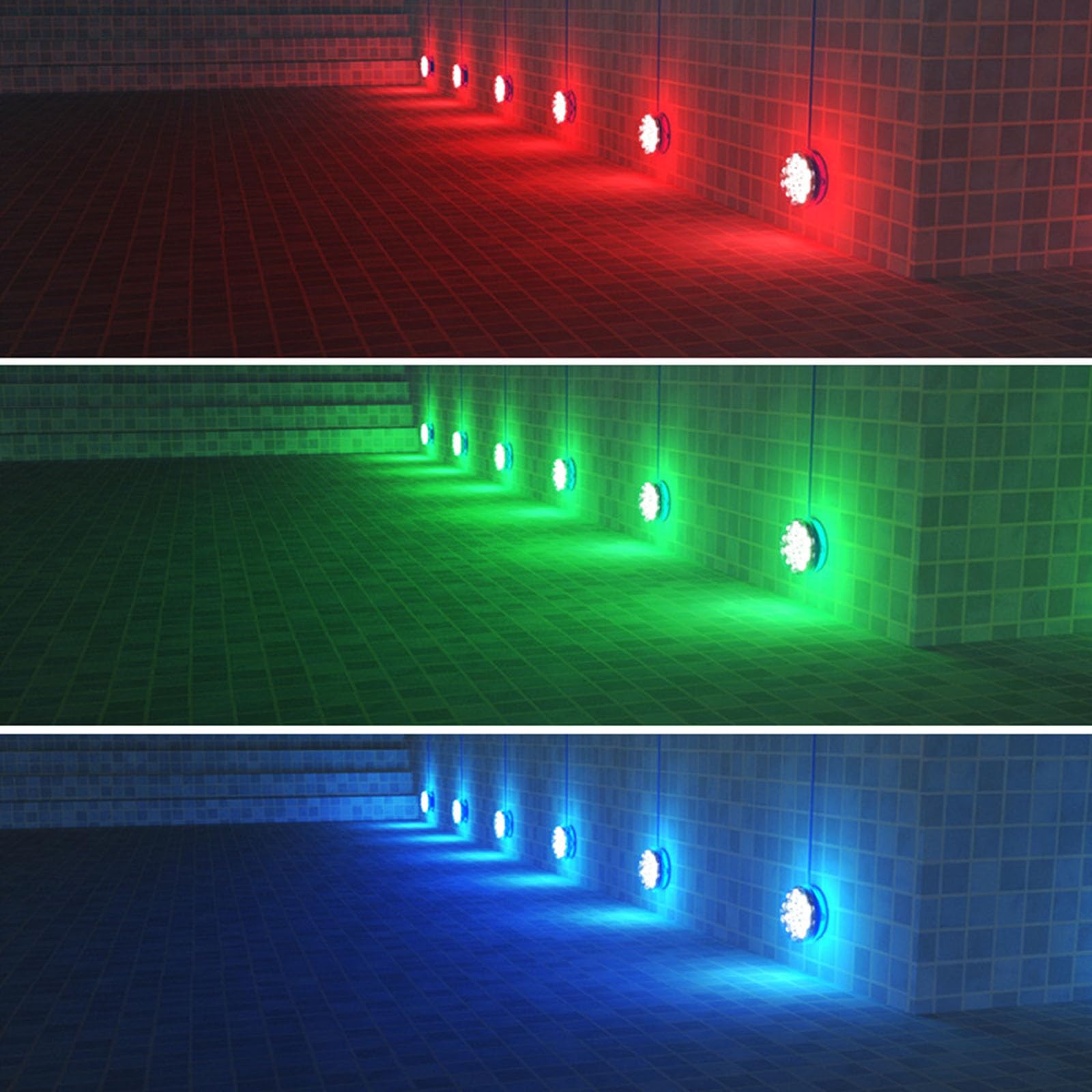 Luz solar para piscina para todo tipo de piscinas con control remoto