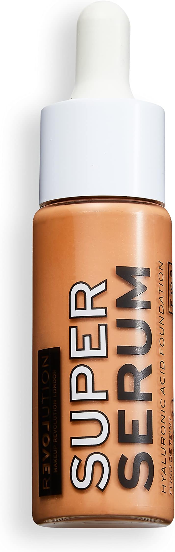 Relove Super Serum Foundation F10.5 – Medium Warm Golden, 25ml | Lightweight, Hydrating Foundation with Hyaluronic Acid, Buildable & Dewy Finish