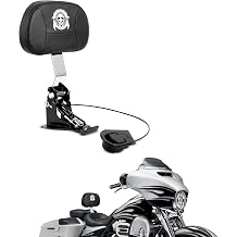 Driver Backrest, Detachable Rider Back Rest Pad Fit for Harley Davidson