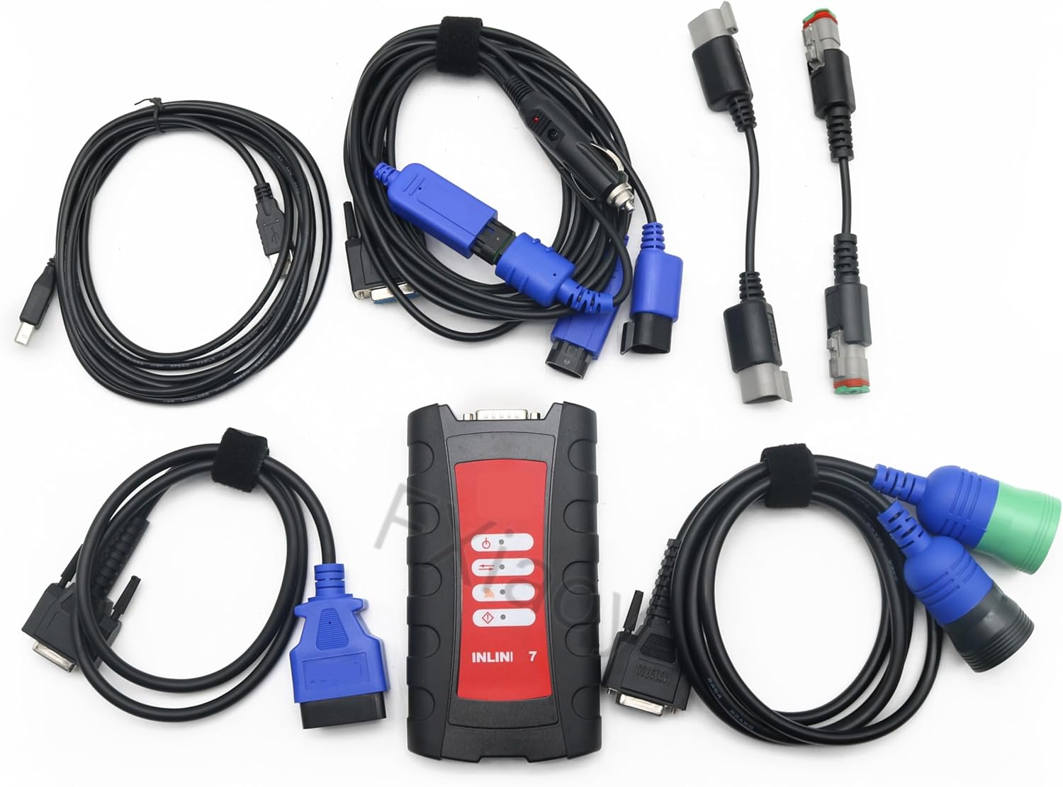 5299899 for Cummins Inline 7 Data Link Adapter Truck Diagnostic Tool 5572620 with Insite 9.0 Software (Tool with 9.0 Software)