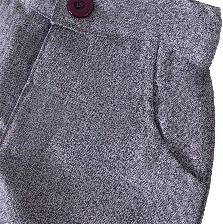 Dressy Daisy Baby Toddler Boy Formal Vest Suit Set Gentleman Wedding Outfits with Bow Tie, Gray
