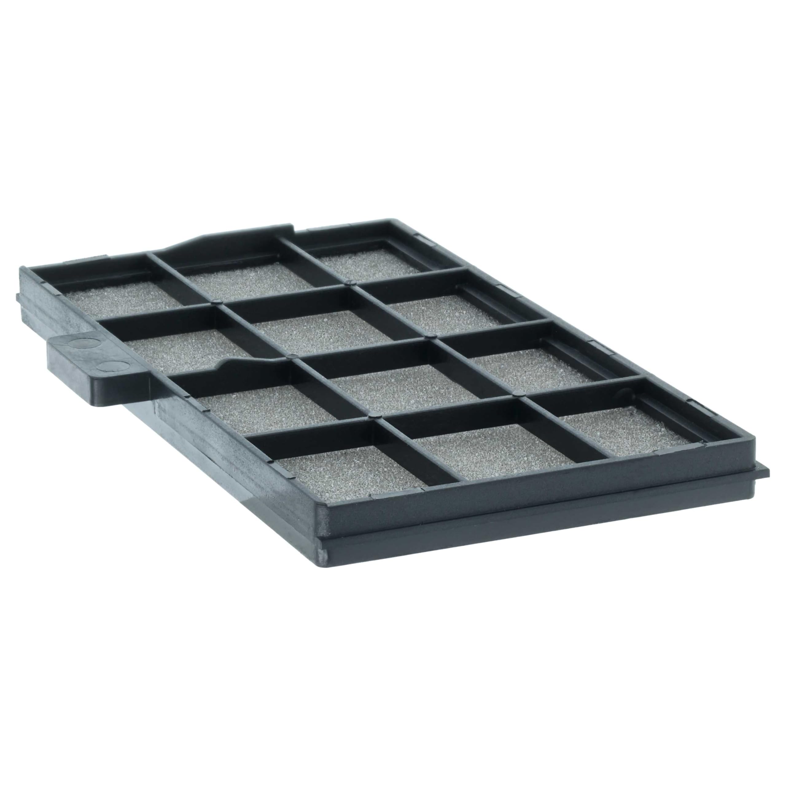 vhbw Luftfilter kompatibel mit Epson EB-E20, EB-E10, EB-S02, EB-S01, EB-FH08, EB-FH06, EB-E500 Beamer - Staubfilter 10,4 x 10,2 x 1 cm