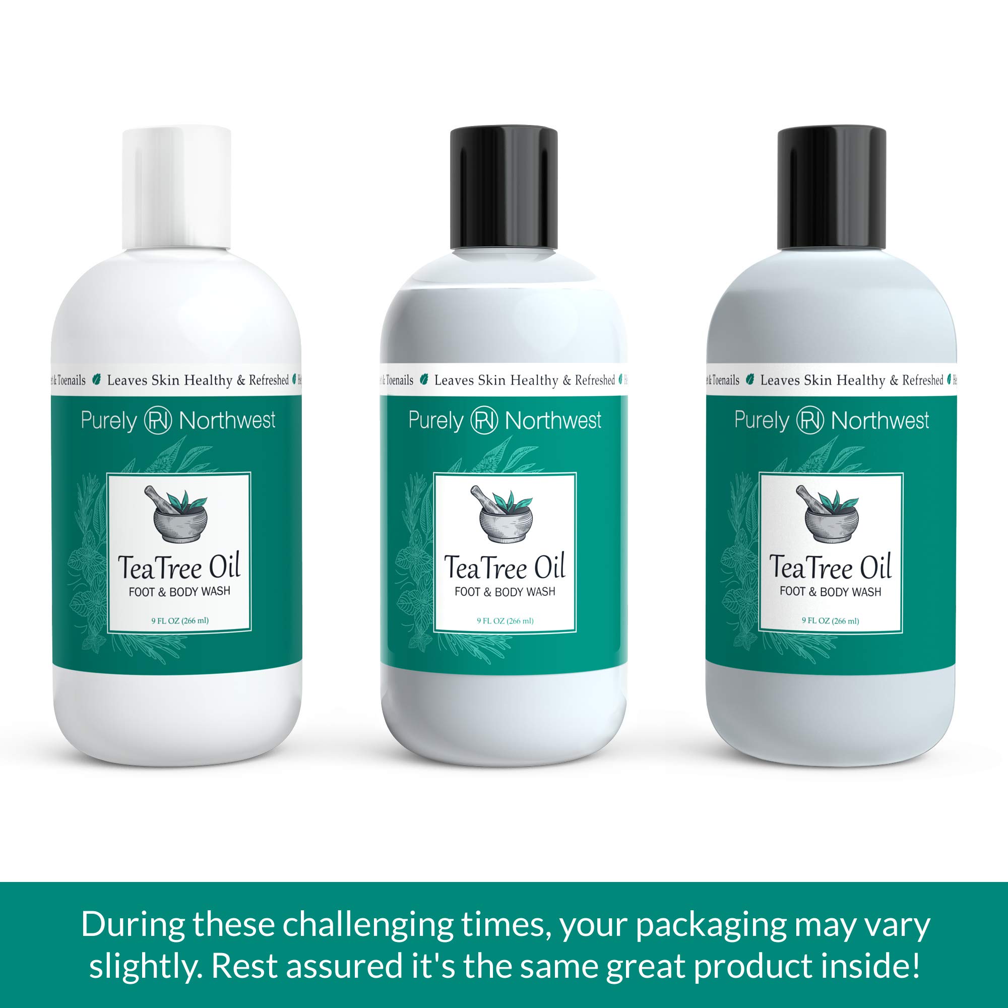 Purely Northwest Tea Tree Oil ExtraStrength Antifungal Foot and